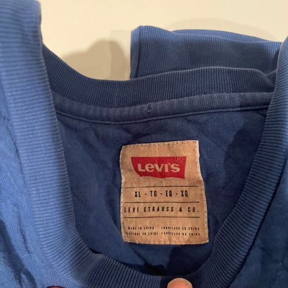 Vintage Levi's Blue Sweater - Picture 4 of 4